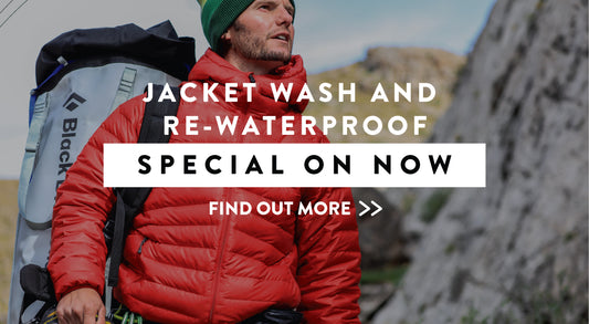 Jacket wash and re-proof special on now!