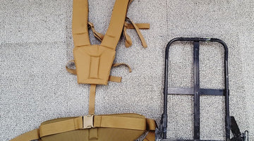 How to fit Alice/DEI 1606 Hybrid Pack straps and Hipbelt to Alice Frame