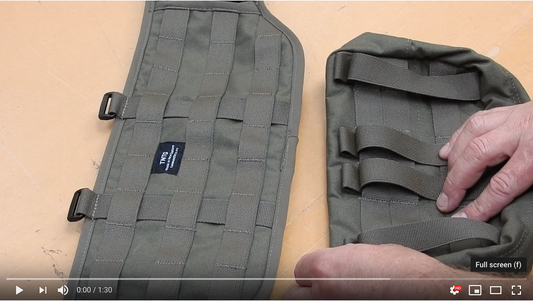 How to correctly attach your TwinNeedle pouches using the PALS / MOLLE system.