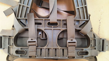 How to fit Alice/DEI Hybrid straps to DEI1606 Frame
