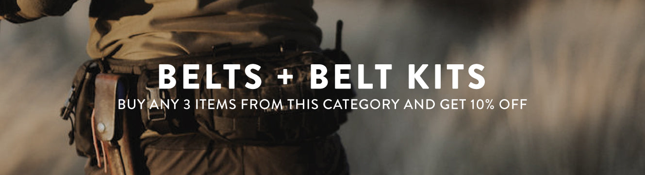 Belt and belt kits - hunters belts and combos