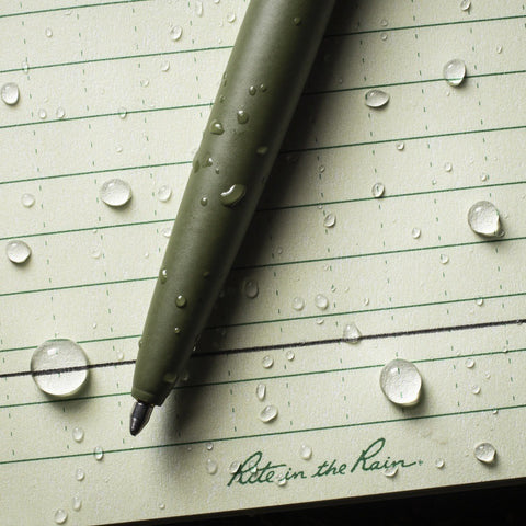 All-Weather Metal Pen - Olive Drab - Black Ink