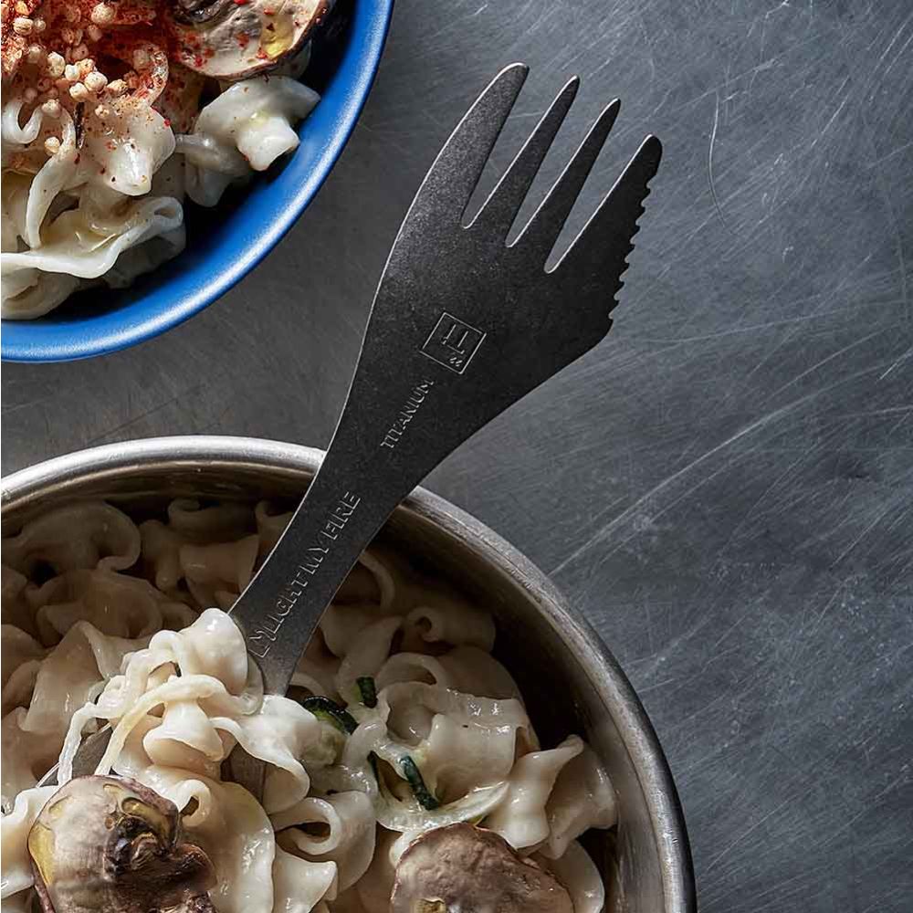 Titanium spork kit