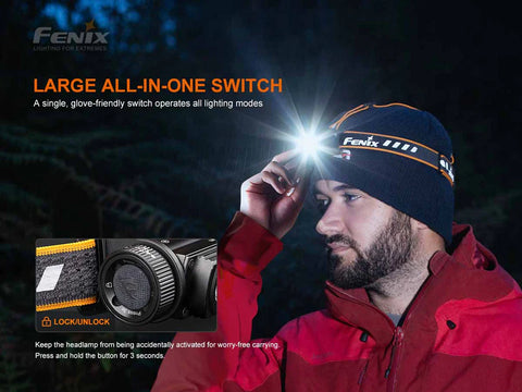 Fenix FXHM60R Rechargeable Headlamp (1300 Lumens)