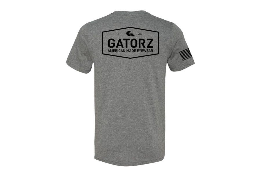 GATORZ Logo Heather Grey Tee