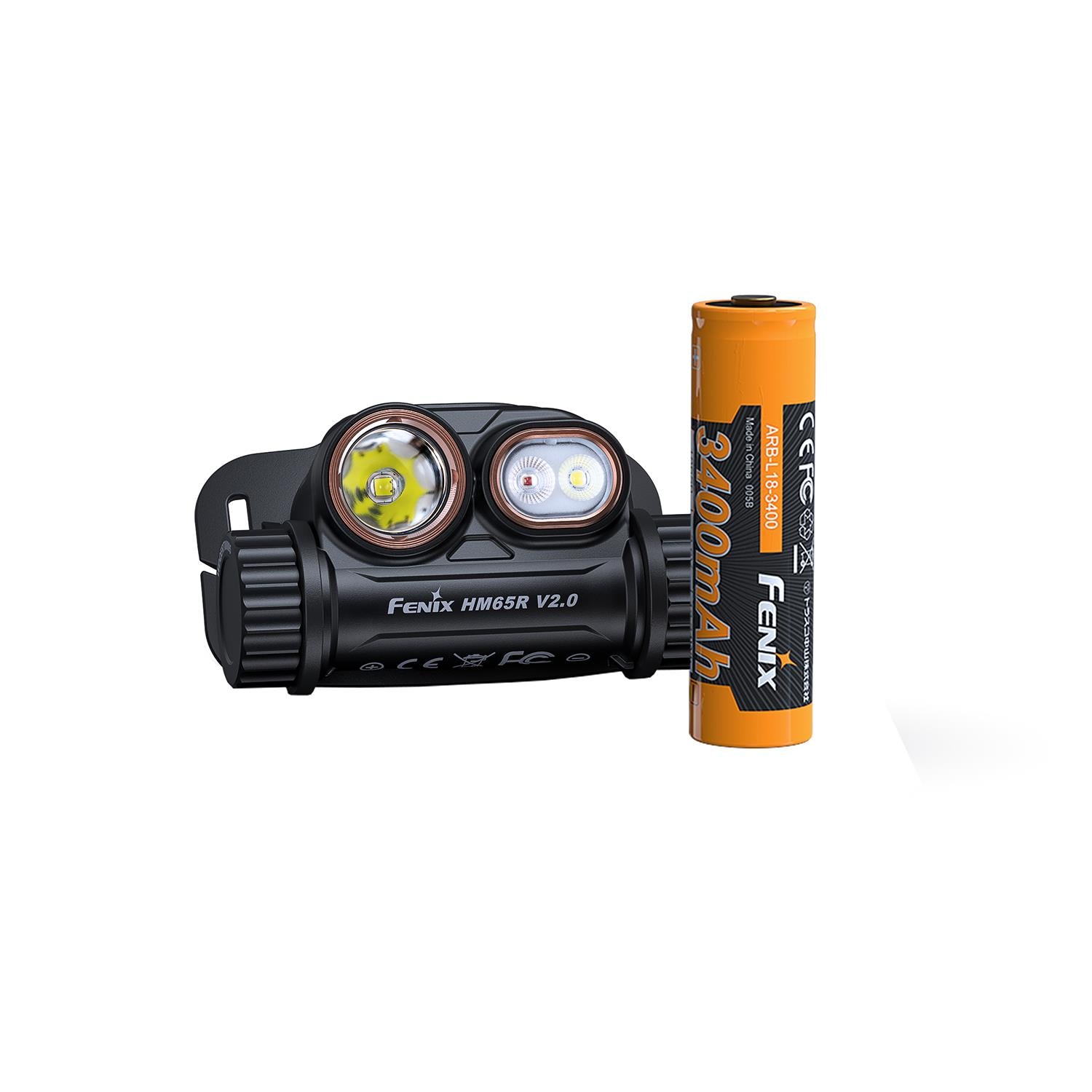 Fenix HM65R V2.0 Rechargeable Headlamp (2200 Lumens)