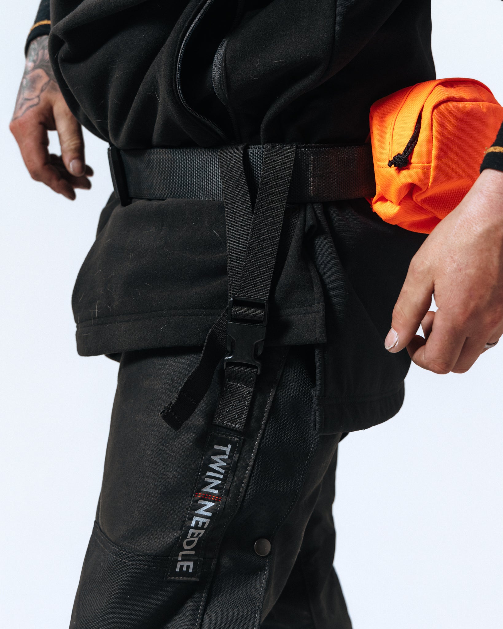 Chaps with zip