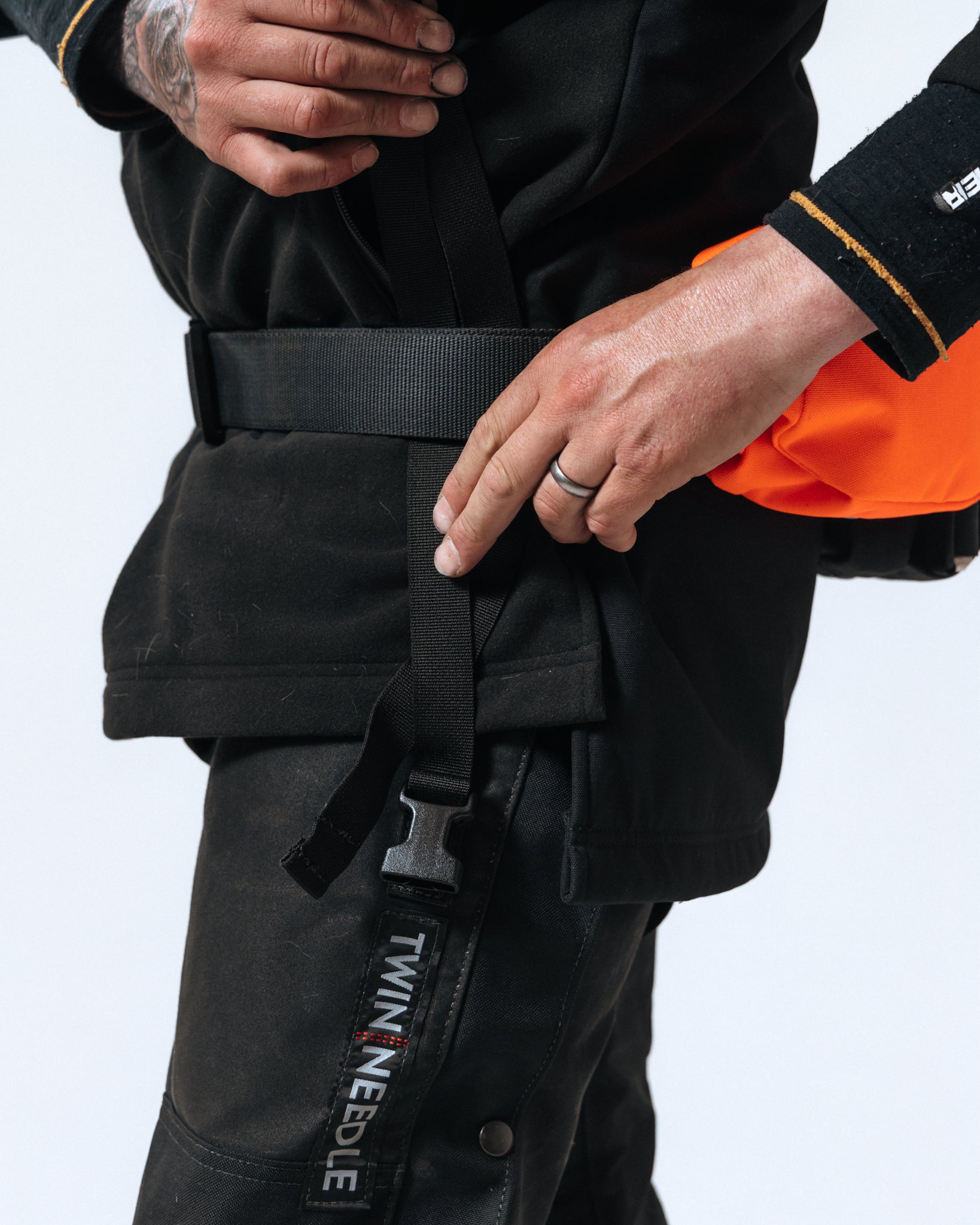 Chaps with zip