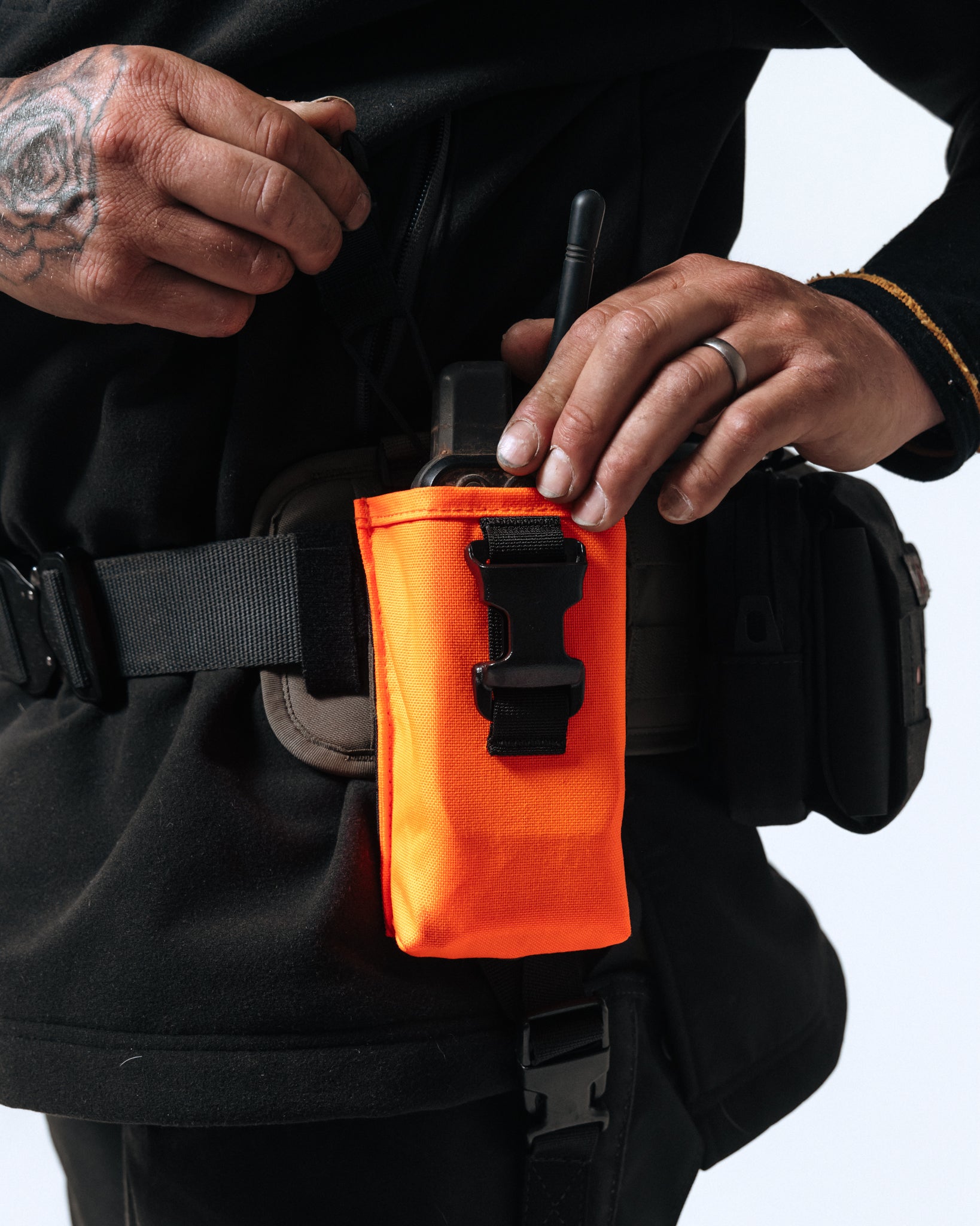 Long Radio/GPS Pouch (Molle Mount)