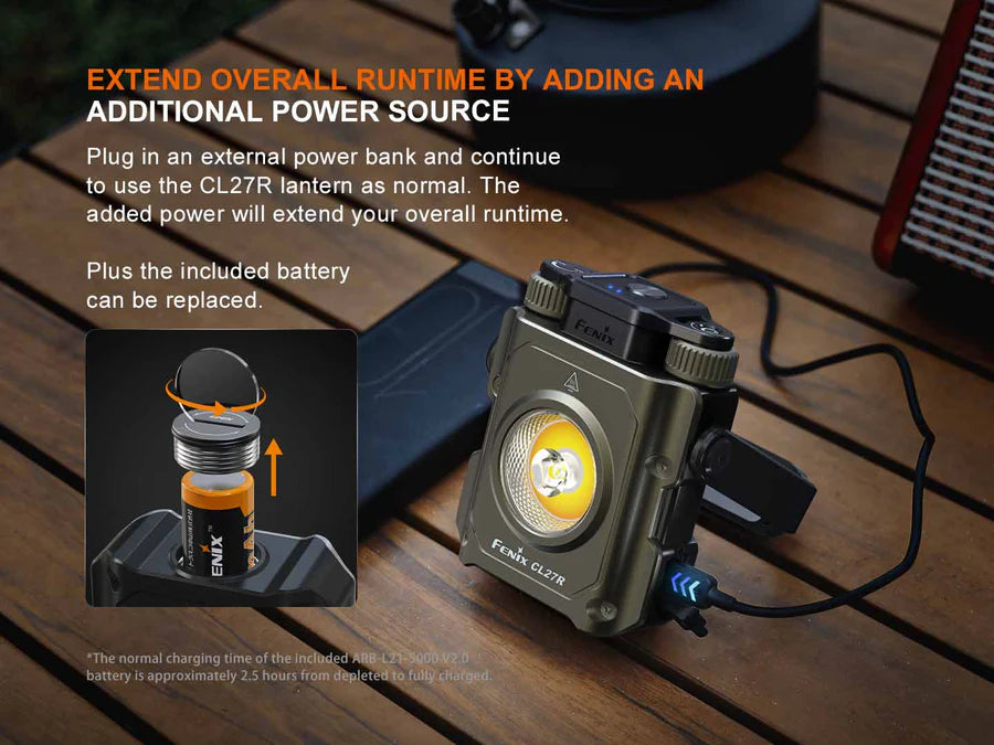 Fenix Rechargeable Lantern CL27R