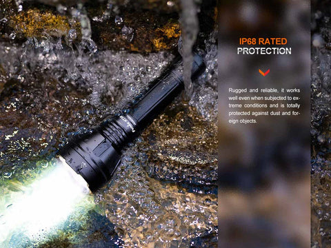 HT32 Rechargable Flashlight - 2500 Lumens