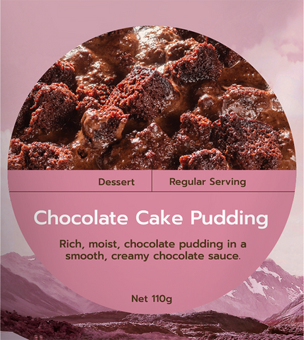Real Meals Chocolate Cake Pudding
